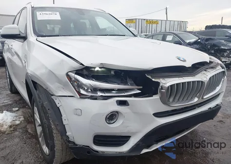 2017 BMW X3 xDrive35I from USA, damaged, VIN 5UXWX7C57H0S20008